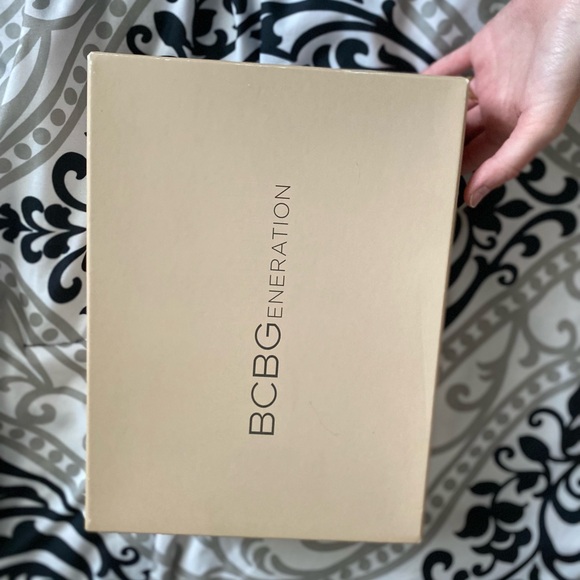 BCBGeneration Black and Gold Heels - Picture 5 of 5